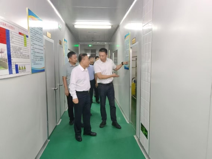 楊榮博到固安分公司調研